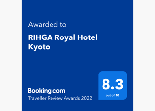Giải thưởng Đánh giá của Khách du lịch Booking.com năm 2022