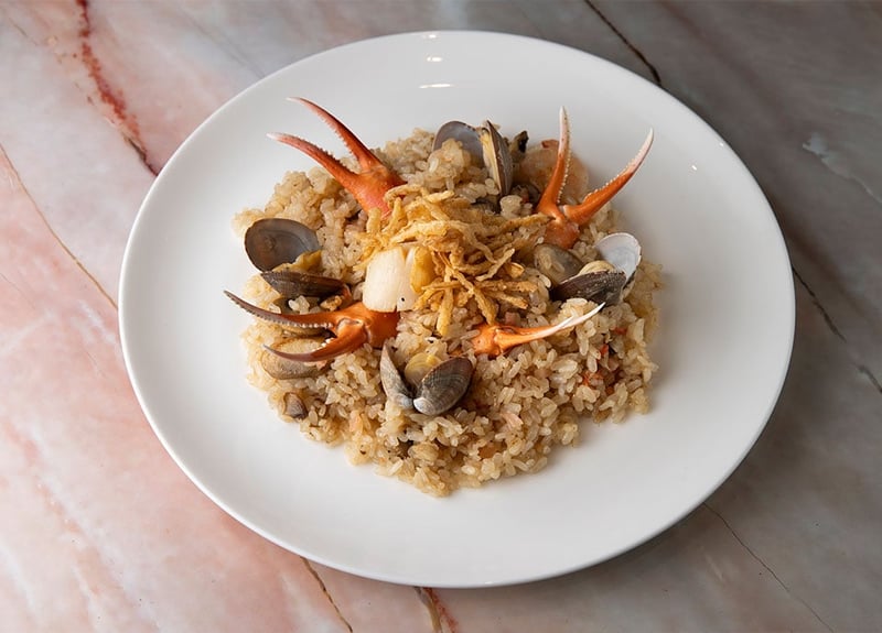 Seafood Pilaf