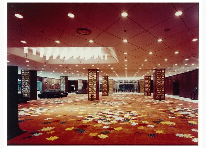 The lobby at that time (circa 1973)