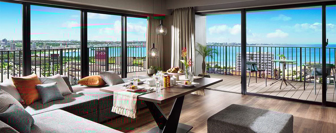Enjoy a sense of open space from where you can survey the sky, the ocean, and the township.