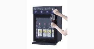 Complimentary Self-Service Wine Lounge